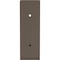 Ekena Millwork Steel Hanging Shelf Bracket, Hammered Brown 2"W x 8"D x 6"H BKTM02X08X06HSHBR - alternate 4